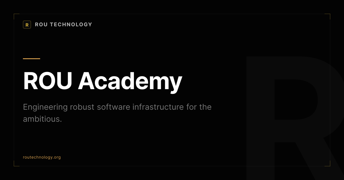 ROU Academy | Case Study | ROU Technology